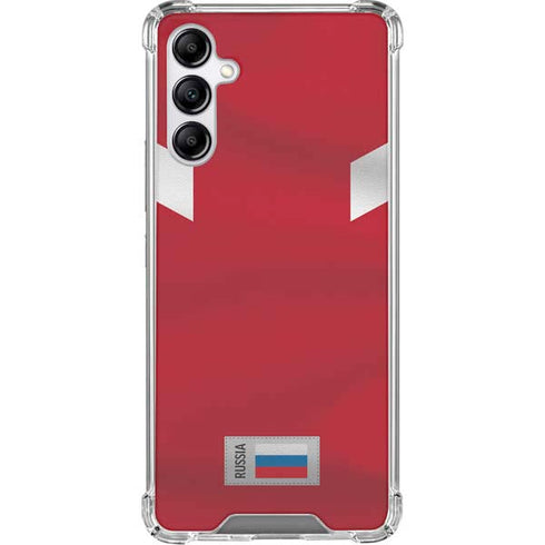 Russia Soccer Flag Gabb Phone 4 Clear Case